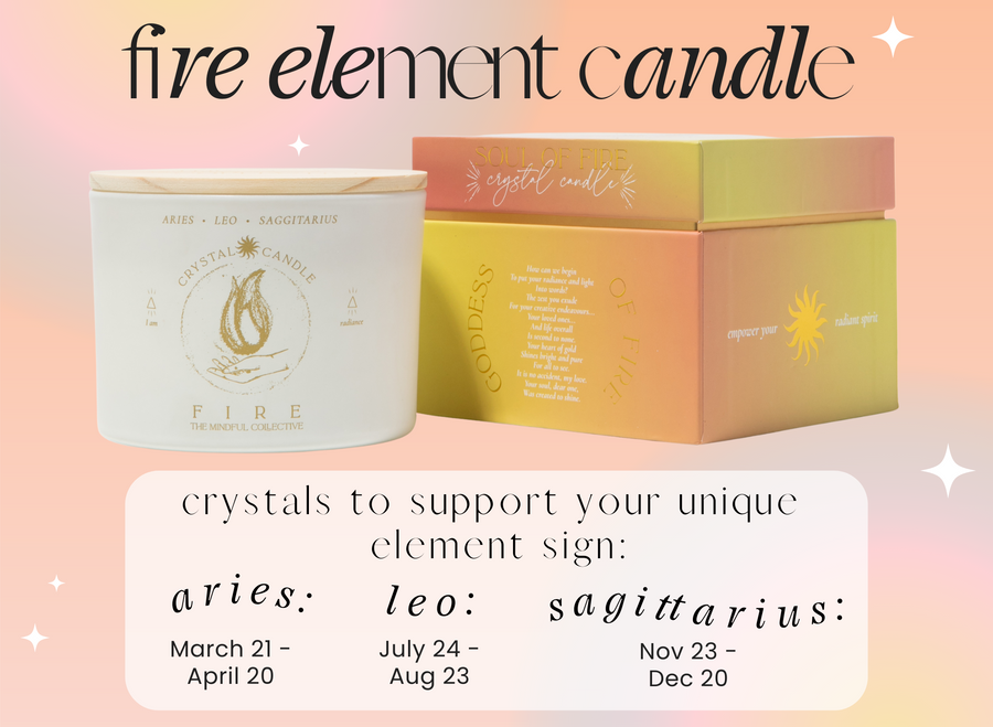 12oz - Fire Element Candle