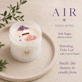 Zodiac Candle - AIR Signs, 340g