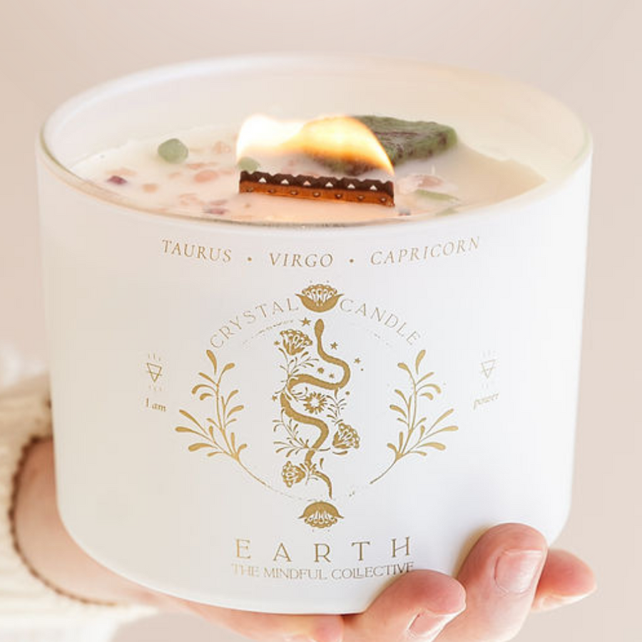 12oz - Earth Element Candle – The Mindful Collective